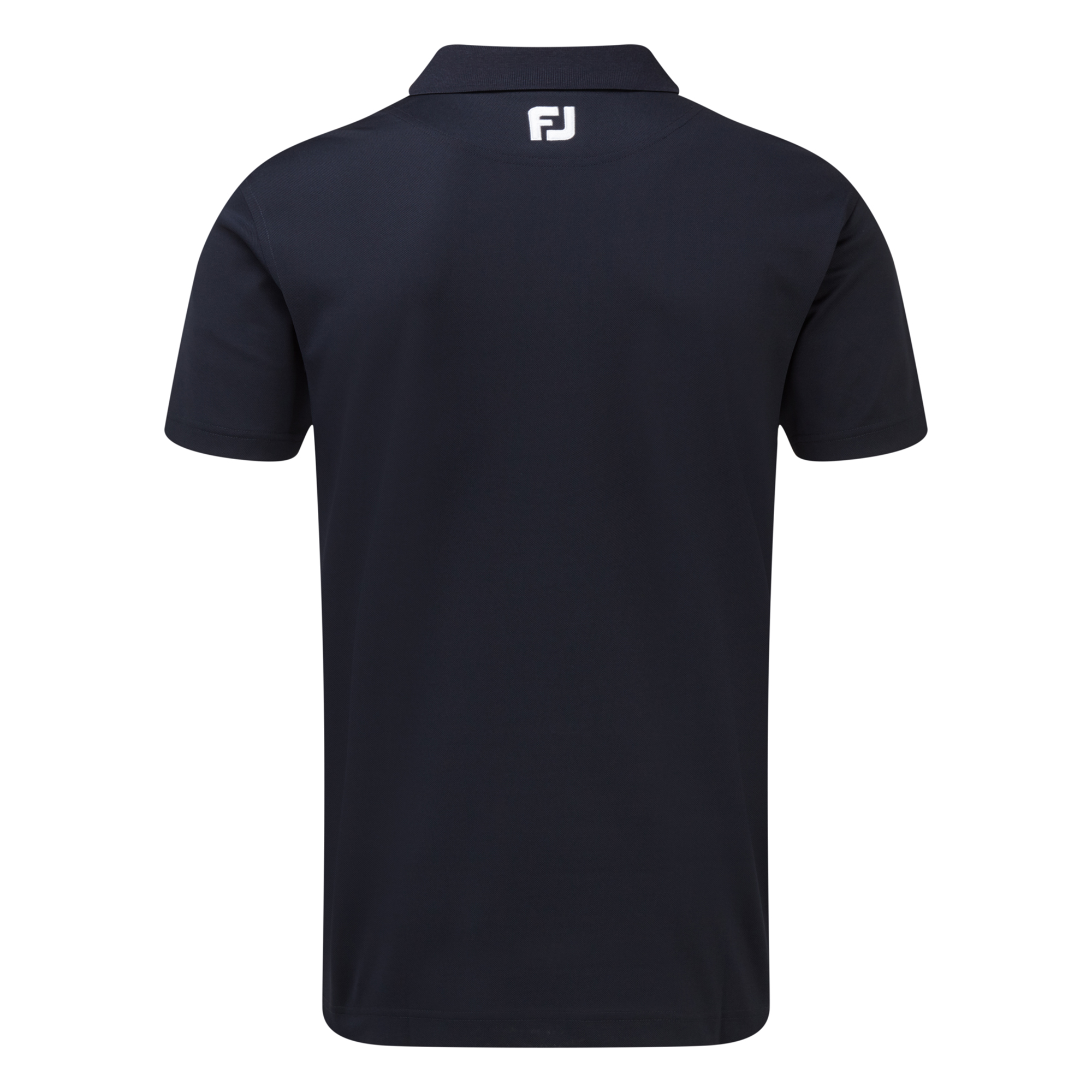 Stretch Pique Solid Knit Collar