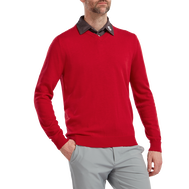 Wool Blend V-Neck Pullover