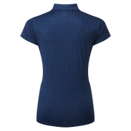 Painted Floral Cap Sleeve Lisle