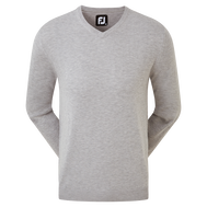 Wool Blend V-Neck Pullover
