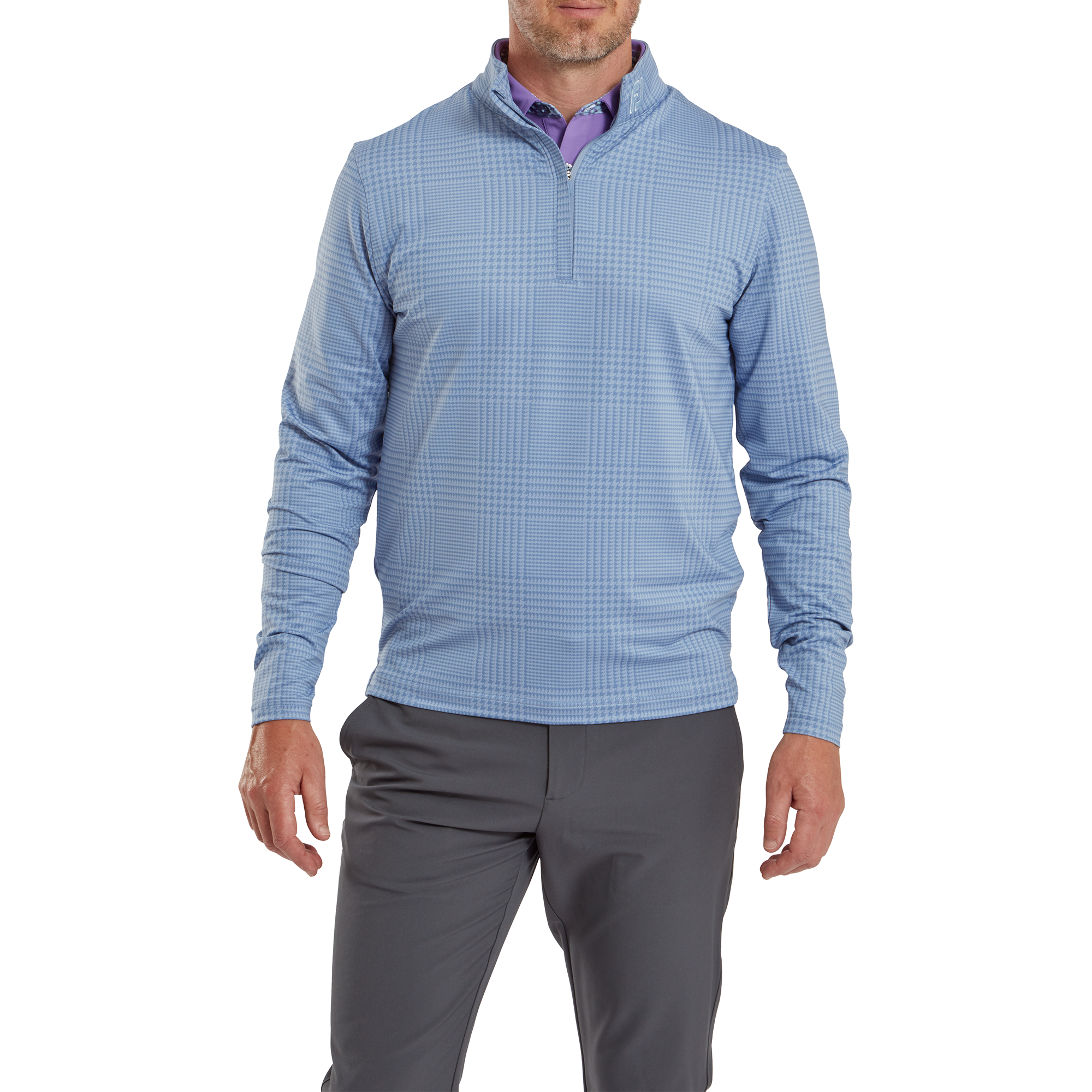 Glen Plaid Print Chill-Out